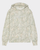 Wordmark Camo Distressed Hoodie