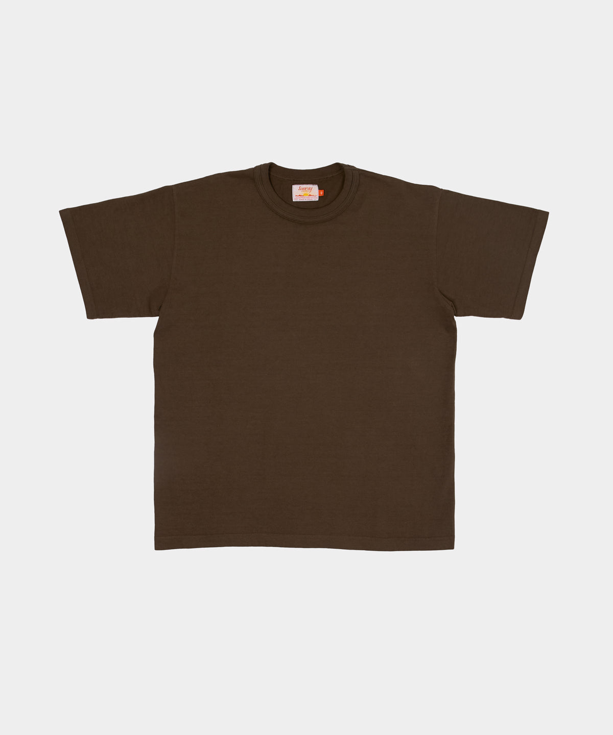 Makaha SS T-Shirt 300 GSM Japanese Jersey in Turkish Coffee