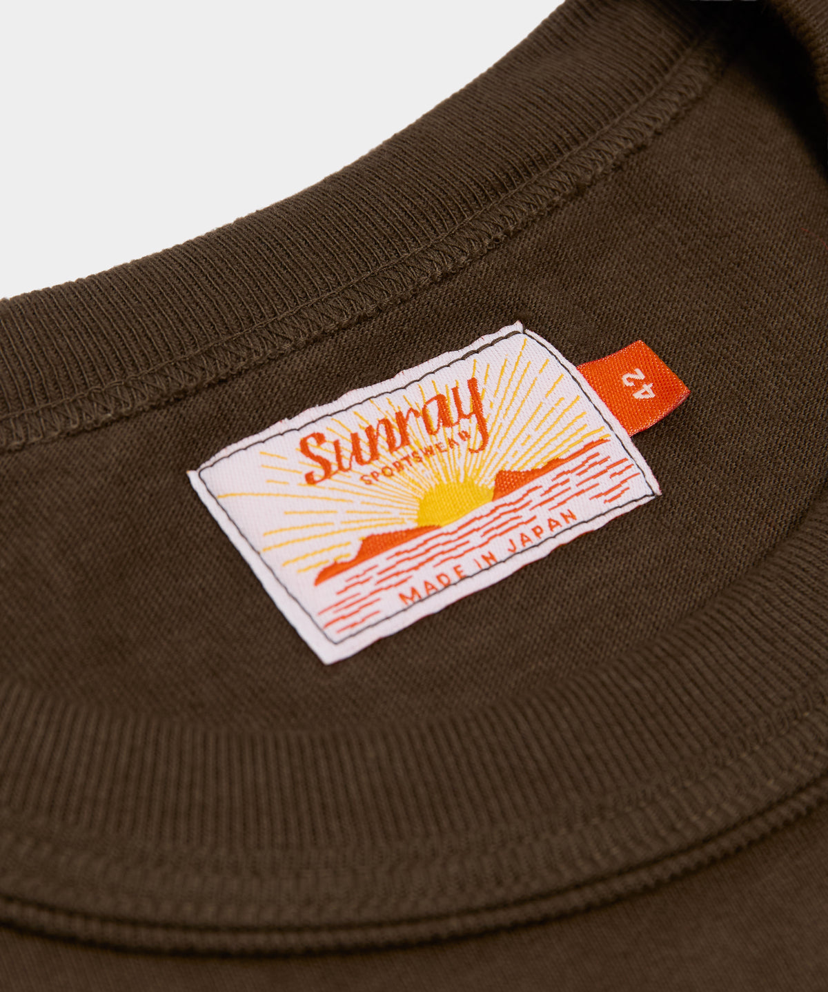 Makaha SS T-Shirt 300 GSM Japanese Jersey in Turkish Coffee