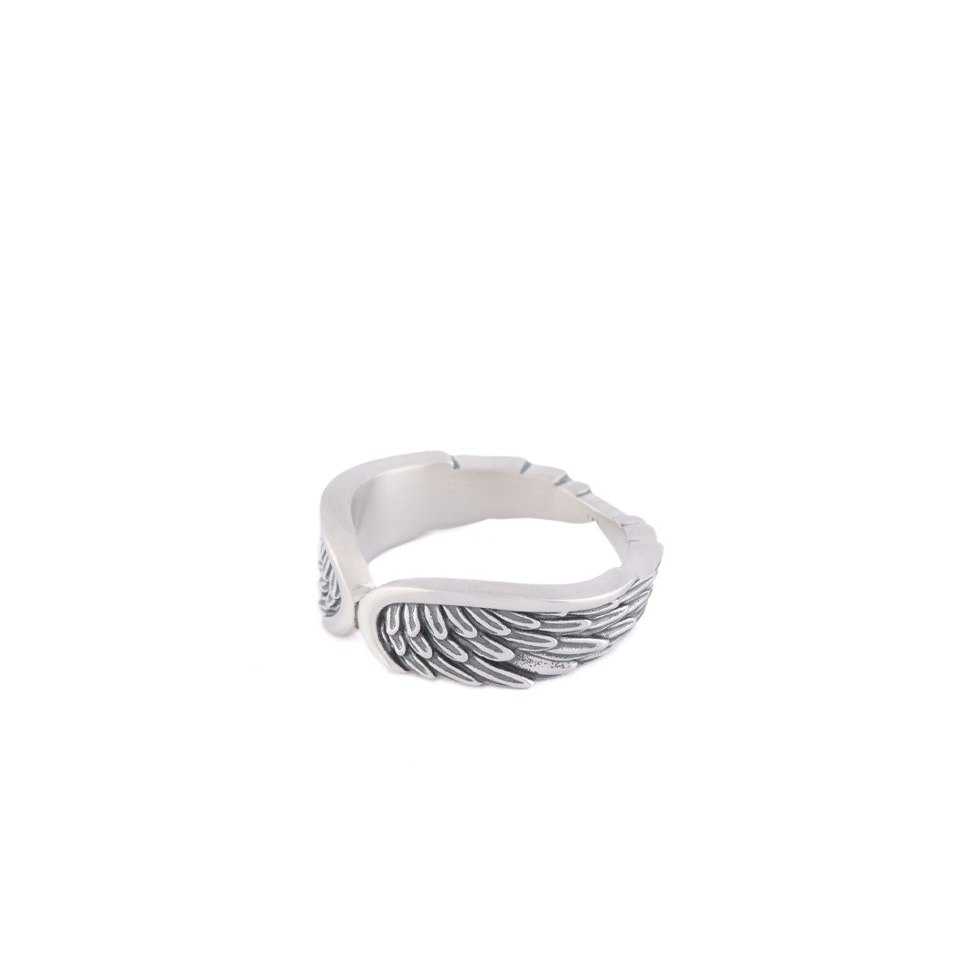 Silver Angel Ring