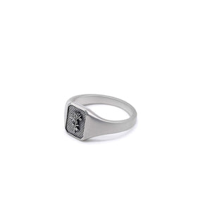 Silver Chrysanth Ring