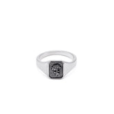 Silver Chrysanth Ring