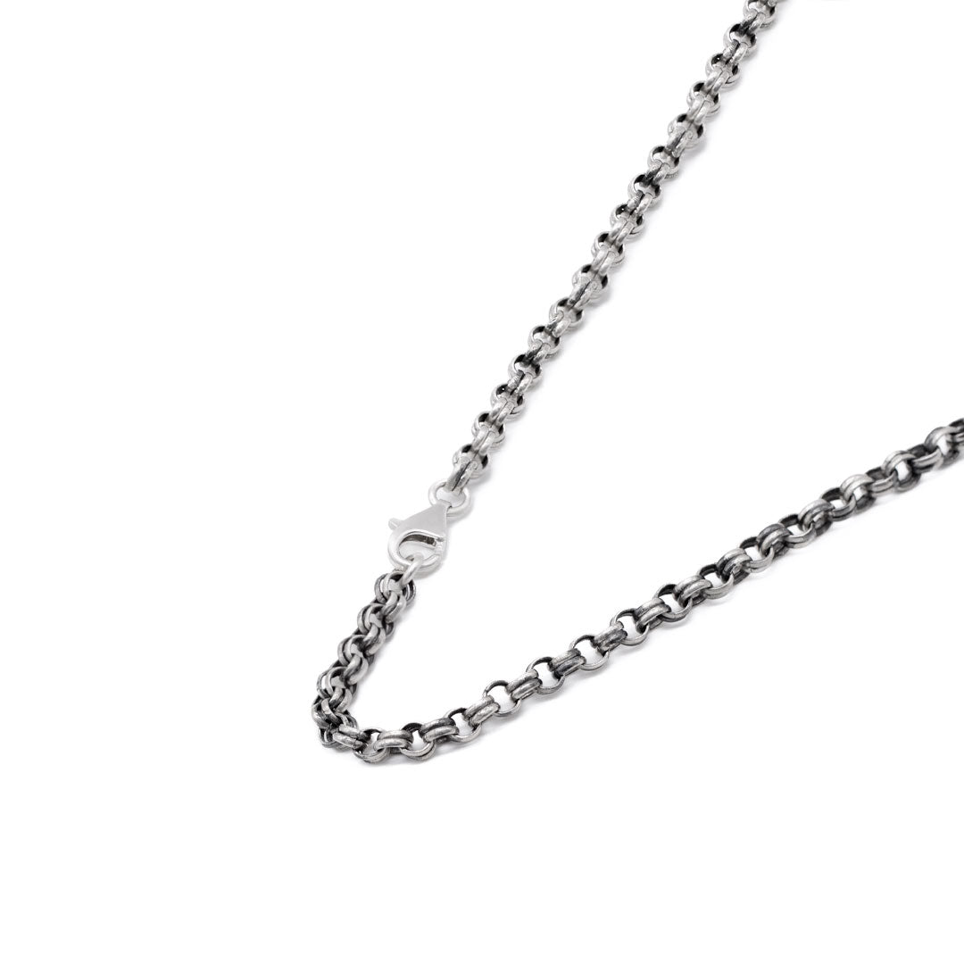 Silver Maille Chain Necklace