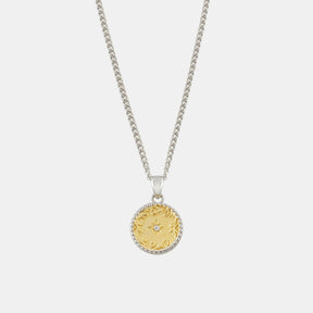 Silver Sundown Necklace