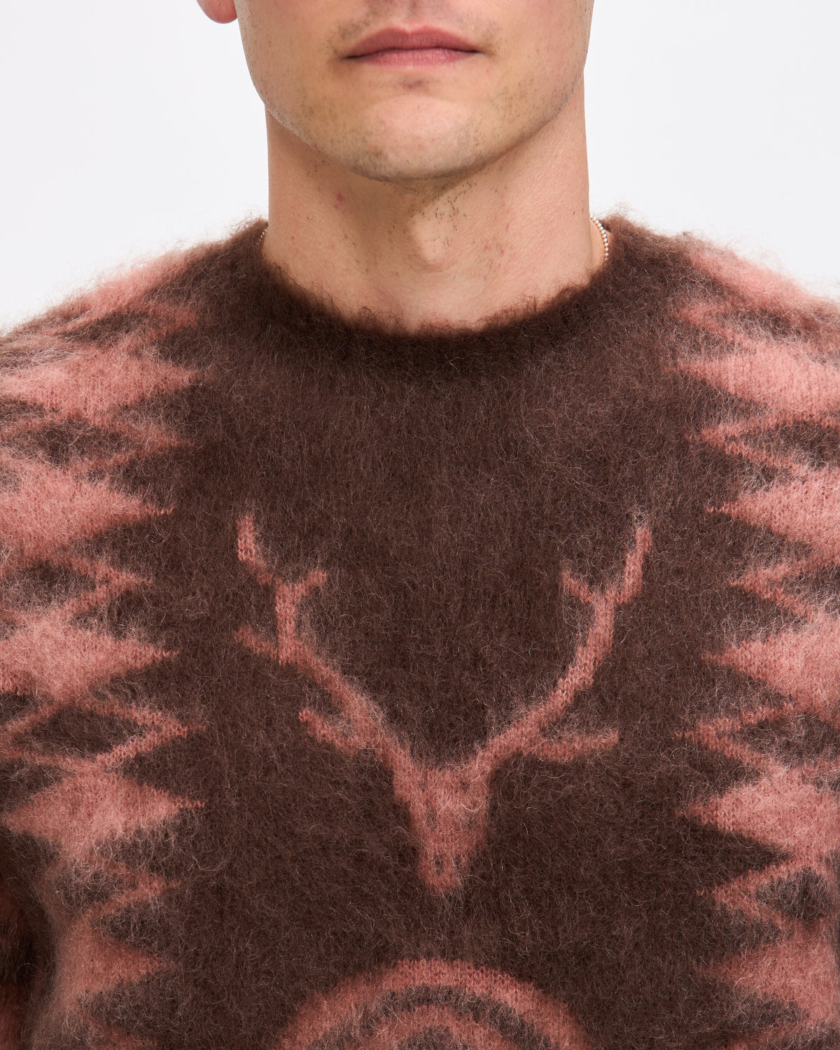 Loose Fit Sweater in Brown S2W8 Native