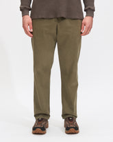Standard Issue Slacker Pant in Burnt Olive Homme Essentials 