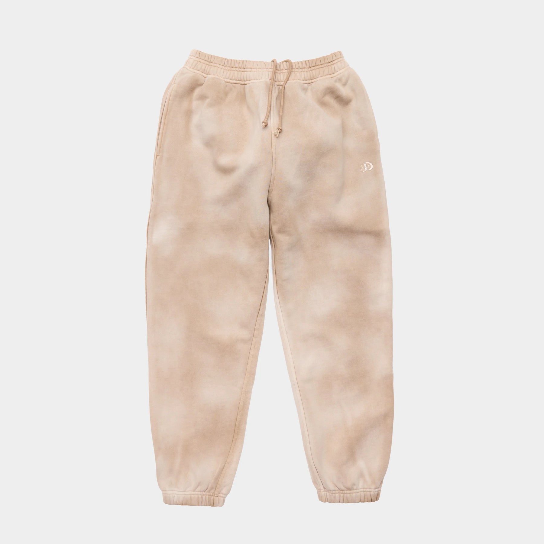 Mineral Wash Sweatpants in Cream