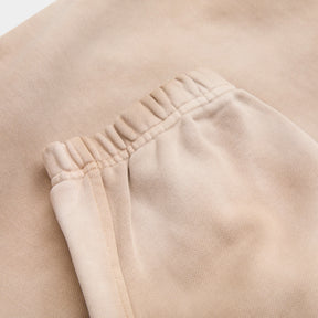 Mineral Wash Sweatpants in Cream
