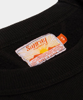 Waialua SS Sweatshirt 450 GSM Fleece in Anthracite