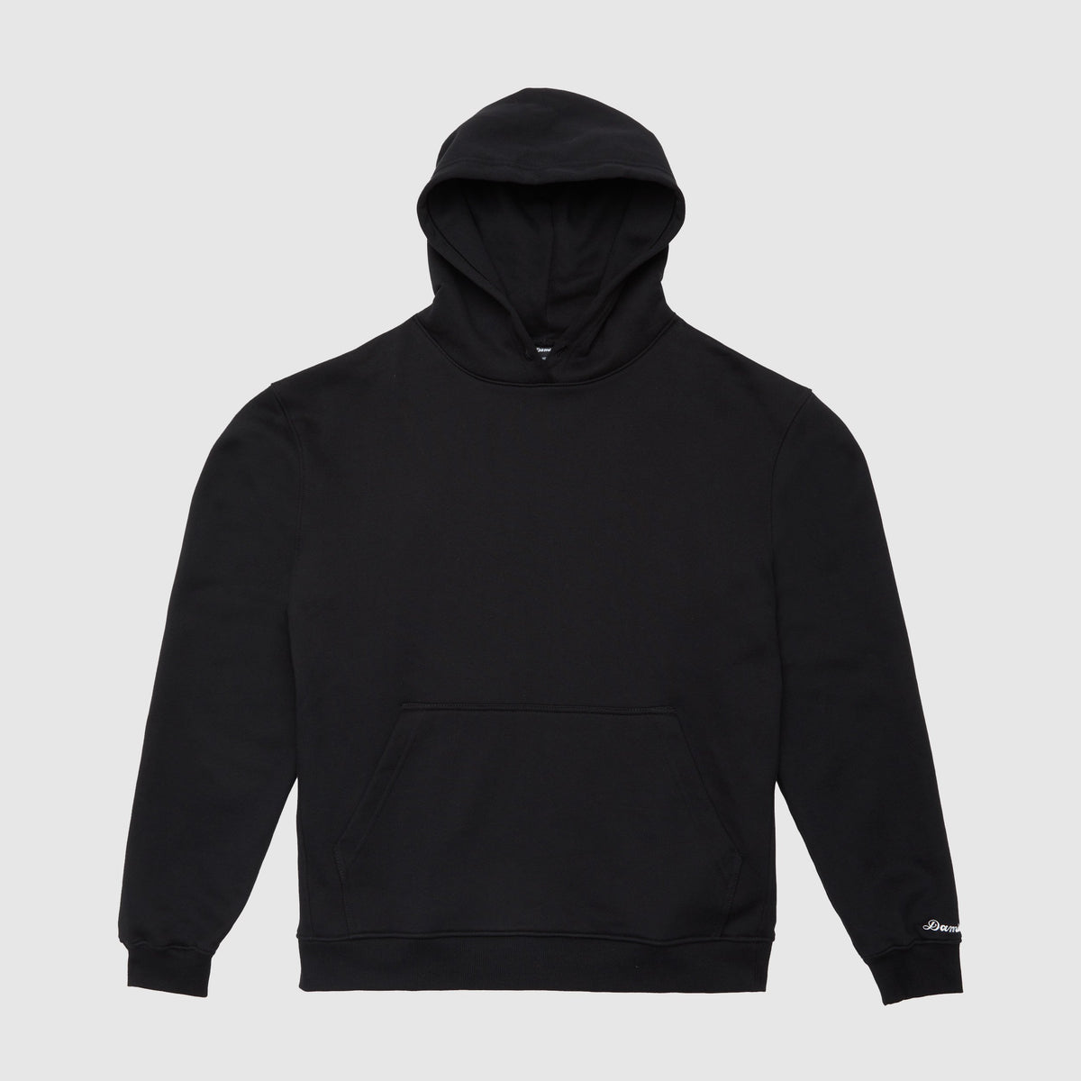 Hoodie in Pitch Black