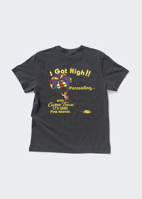 I Got High!! Tee in Black