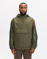 Thisisneverthat Anorak Jacket in Olive Homme Essentials 