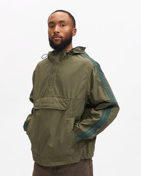 Thisisneverthat Anorak Jacket in Olive Homme Essentials 