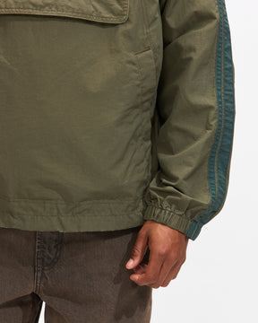 Thisisneverthat Anorak Jacket in Olive Homme Essentials 