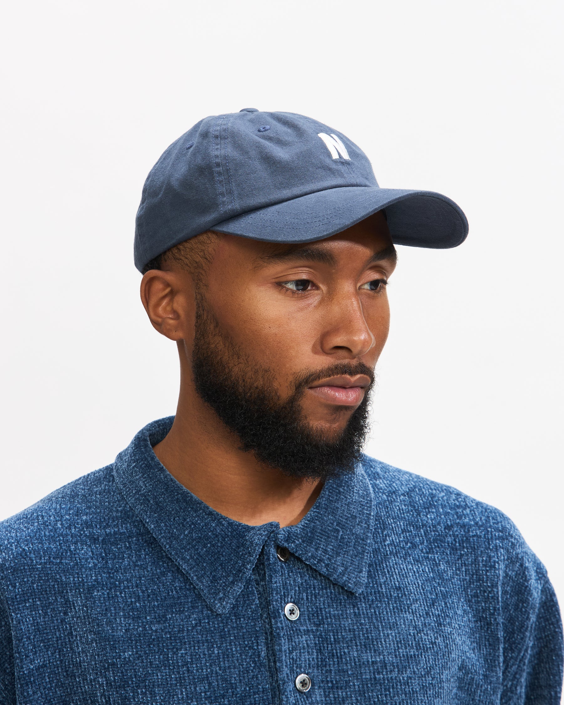 Thisisneverthat N-Logo Cap in Navy Homme Essentials 