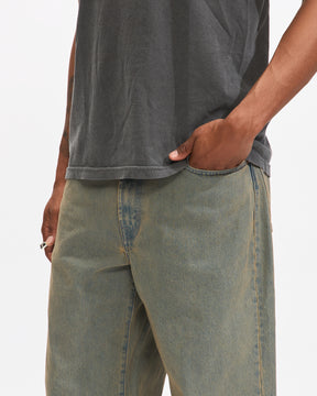 Thisisneverthat Regular Jeans in Grey Homme Essentials 