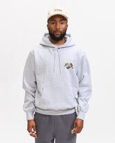 Thisisneverthat Solar System Hoodie in Heather Grey Homme Essentials 