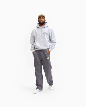 Thisisneverthat Solar System Hoodie in Heather Grey Homme Essentials 
