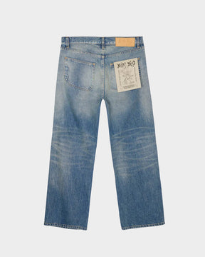 Type 00 15oz. Selvedge Denim Pant in Washed Indigo