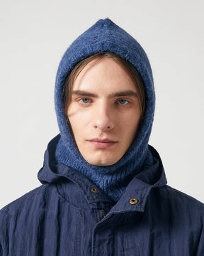 Alpaca Balaclava in Indigo