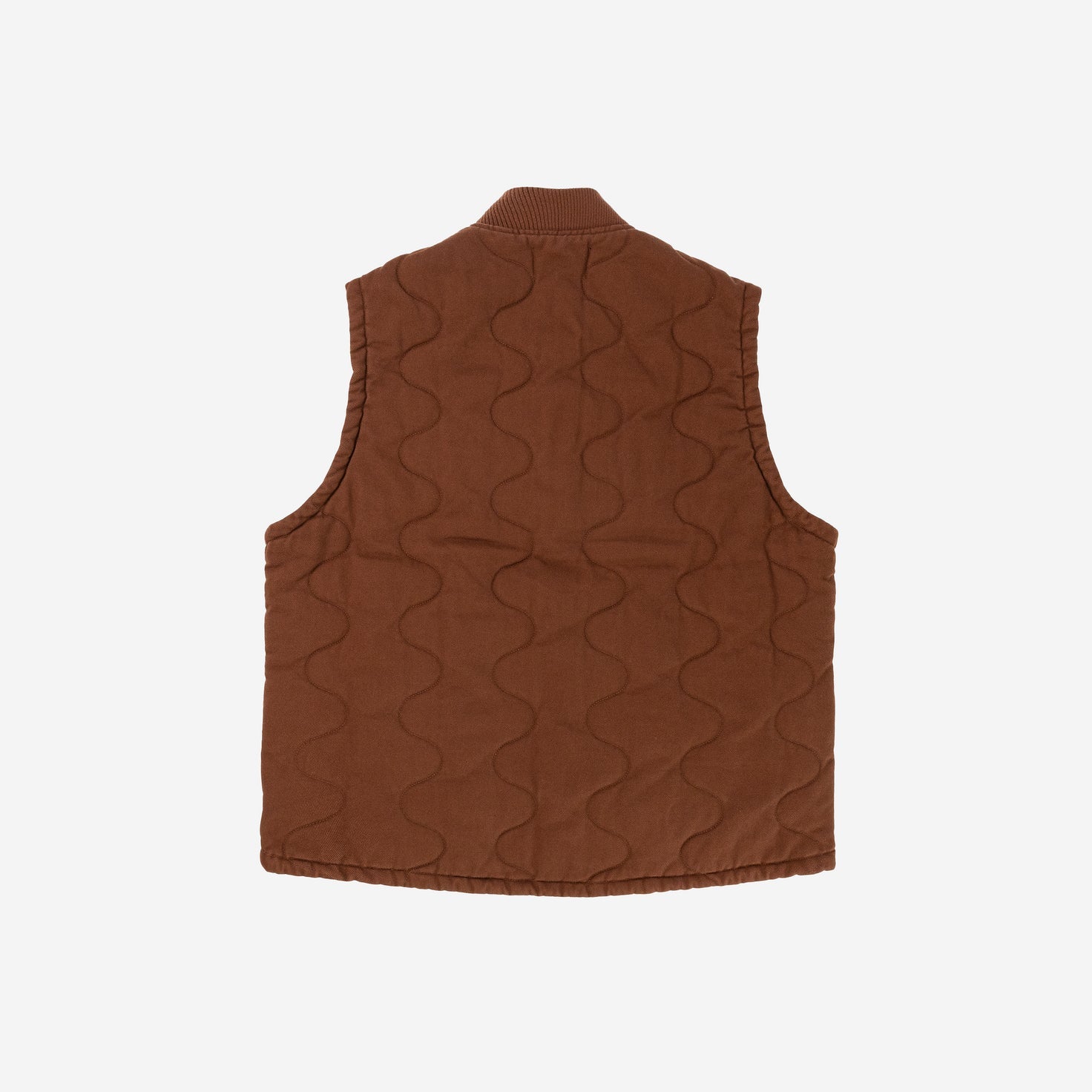 Howland Quilted Vest in Workwear Brown