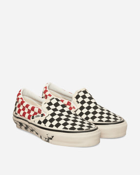 Vans Act of Disagreement LX Classic Slip-On 98 Sneakers in Black / Checkerboard