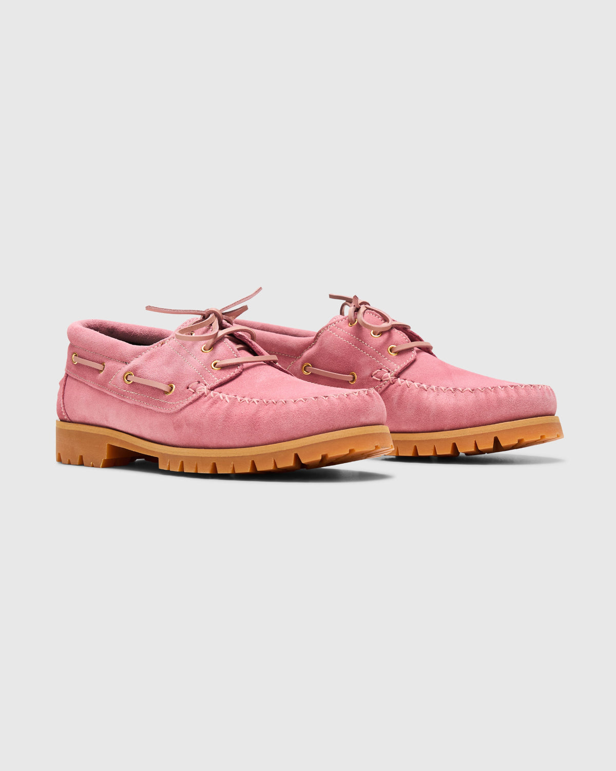 Vinny's Aztec Boat Shoe in Pink Homme Essentials 