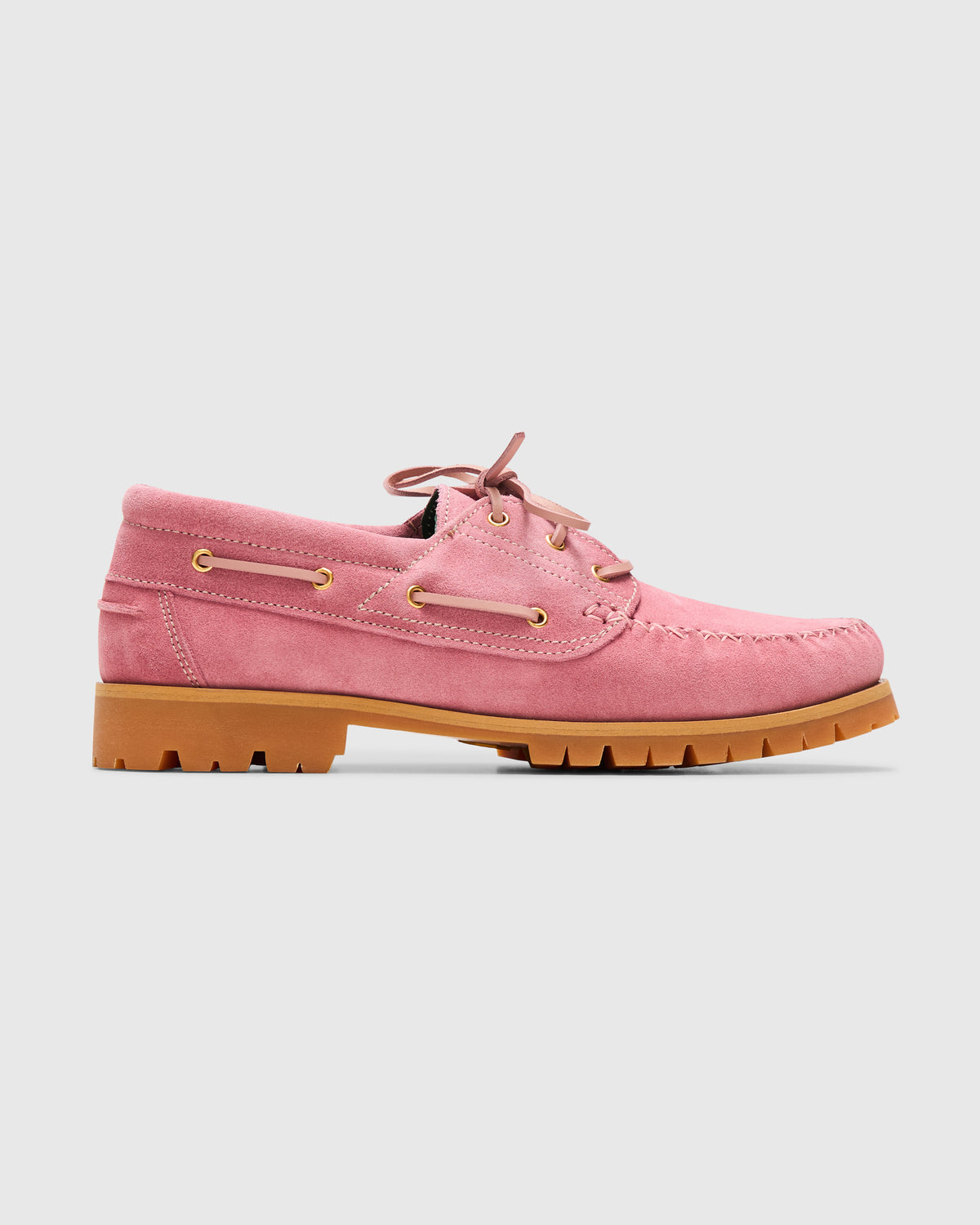 Vinny's Aztec Boat Shoe in Pink Homme Essentials 