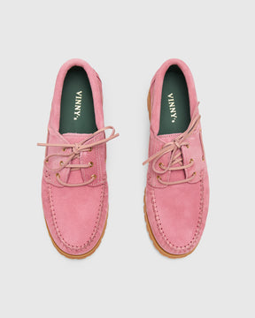 Vinny's Aztec Boat Shoe in Pink Homme Essentials 