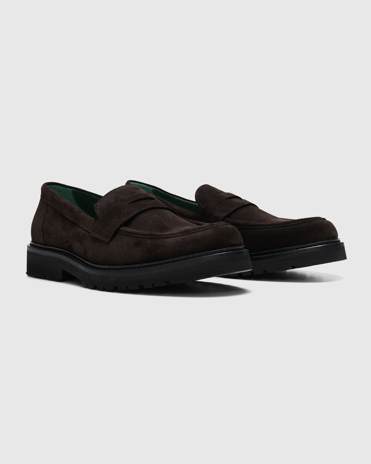 Vinnys Richie Penny Loafer Dark Brown Homme Essentials