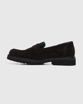 Vinnys Richie Penny Loafer Dark Brown Homme Essentials