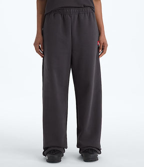 Women's TNF Red Box Sweatpants in Obsidian