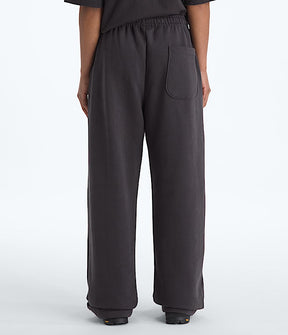 Women's TNF Red Box Sweatpants in Obsidian