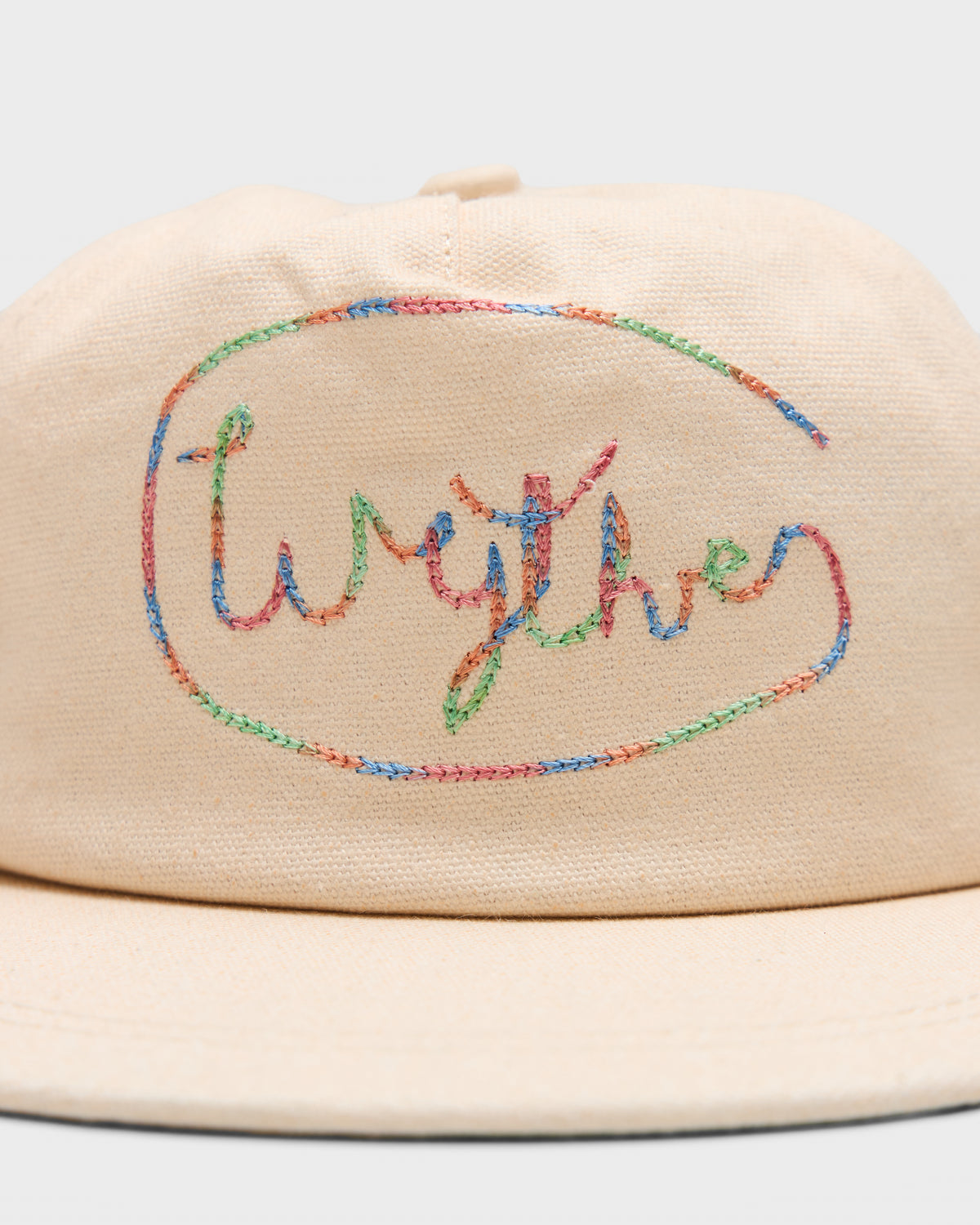Wythe Chainstitch Ranch Hat in Cream Homme Essentials