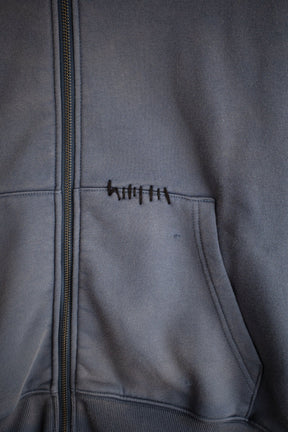 Repaired Hoodie in Grey