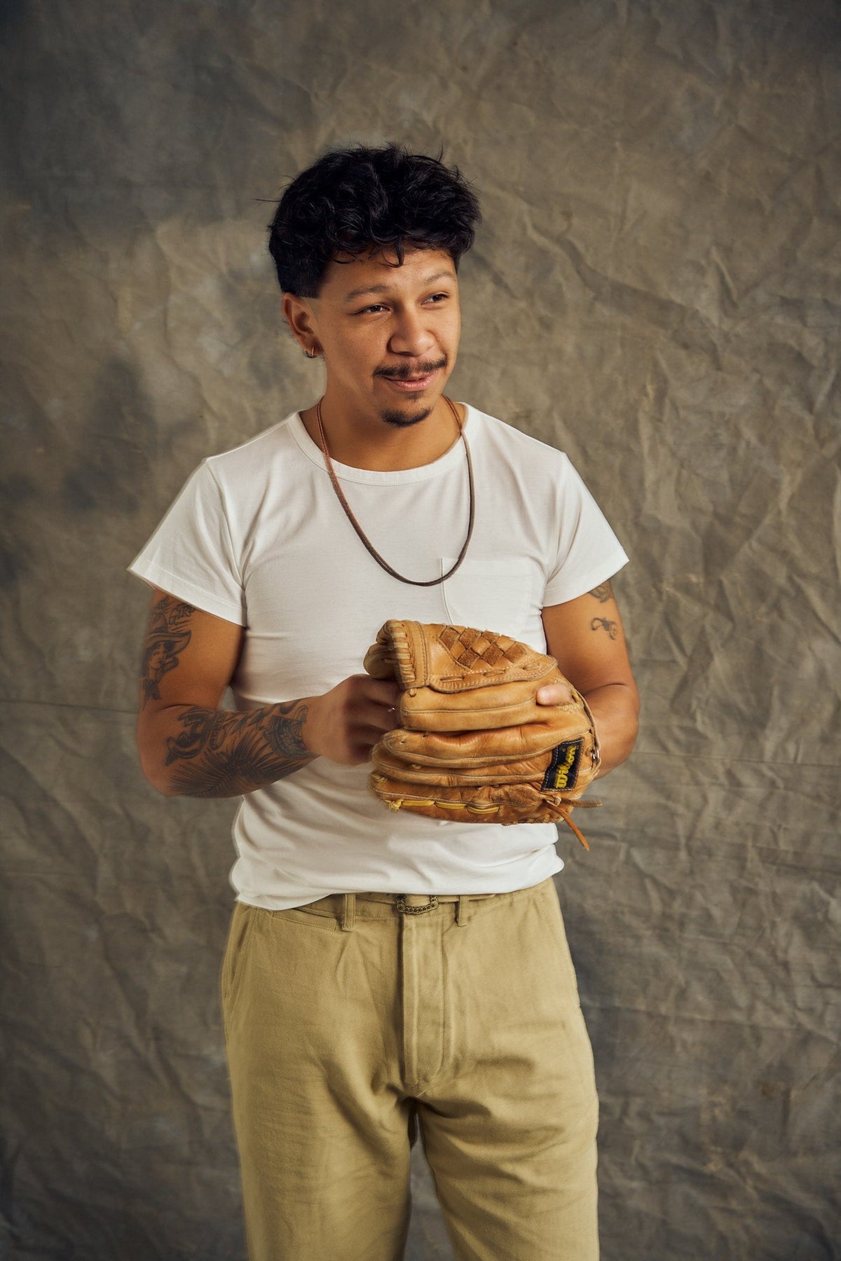 Tubular Pocket Tee in Natural