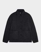 Banja Liner Overshirt in Black