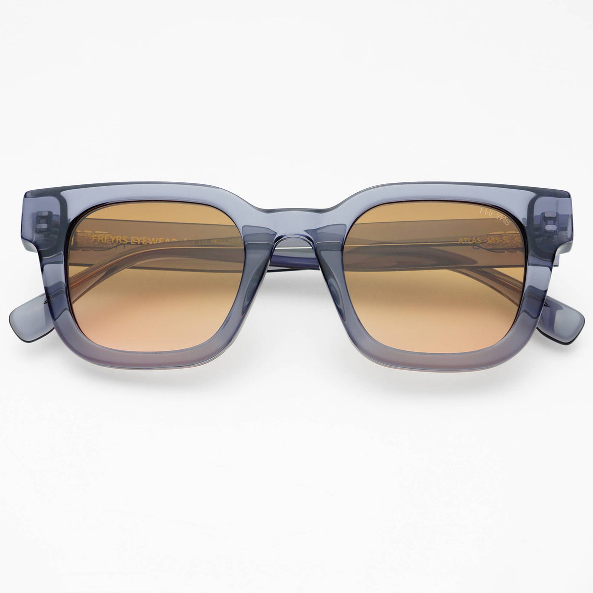 Atlas Acetate Rectangular Sunglasses in Cloud