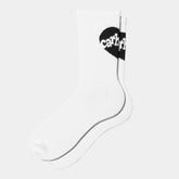 Amour Socks in White/Black