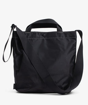 Cordura Logo Tote Bag Medium in Black