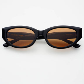 Ameli Acetate Cat-Eye Sunglasses in Black