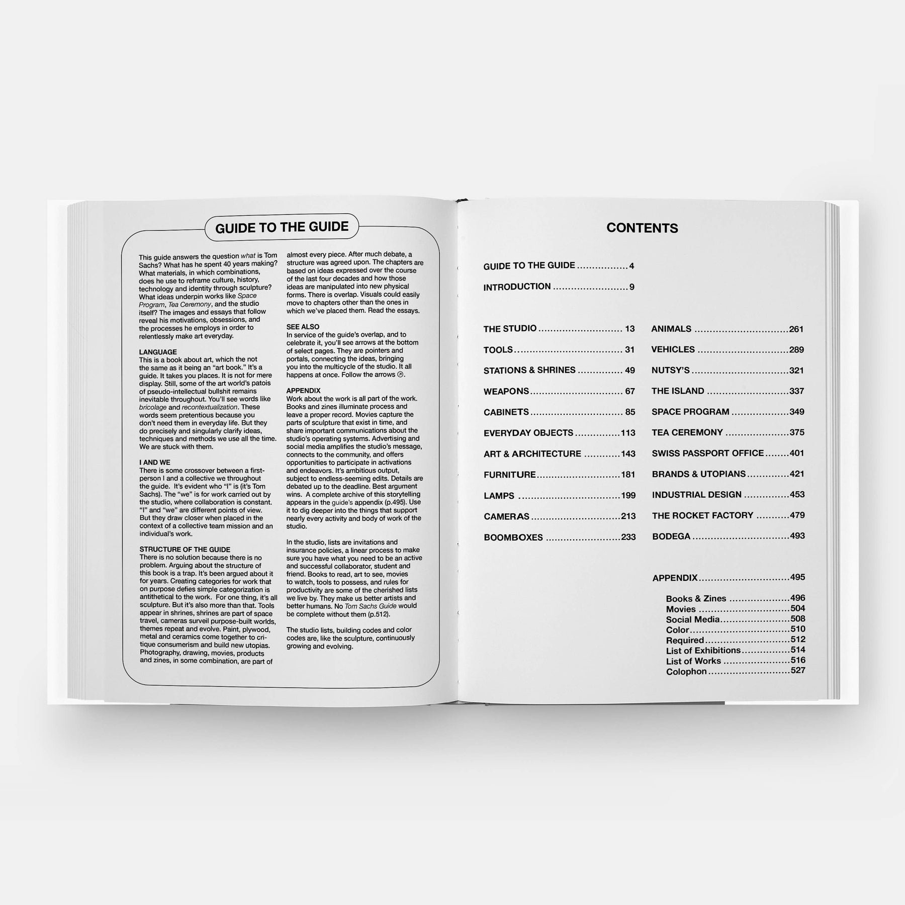 Tom Sachs Guide