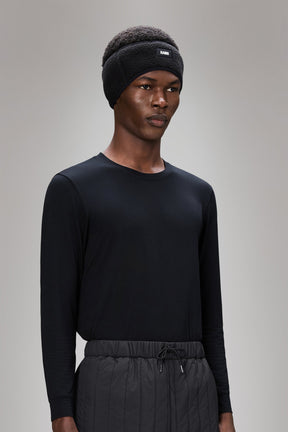 Fleece Headband in Black