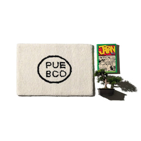 Tufted Mat / Puebco Logo in Ivory