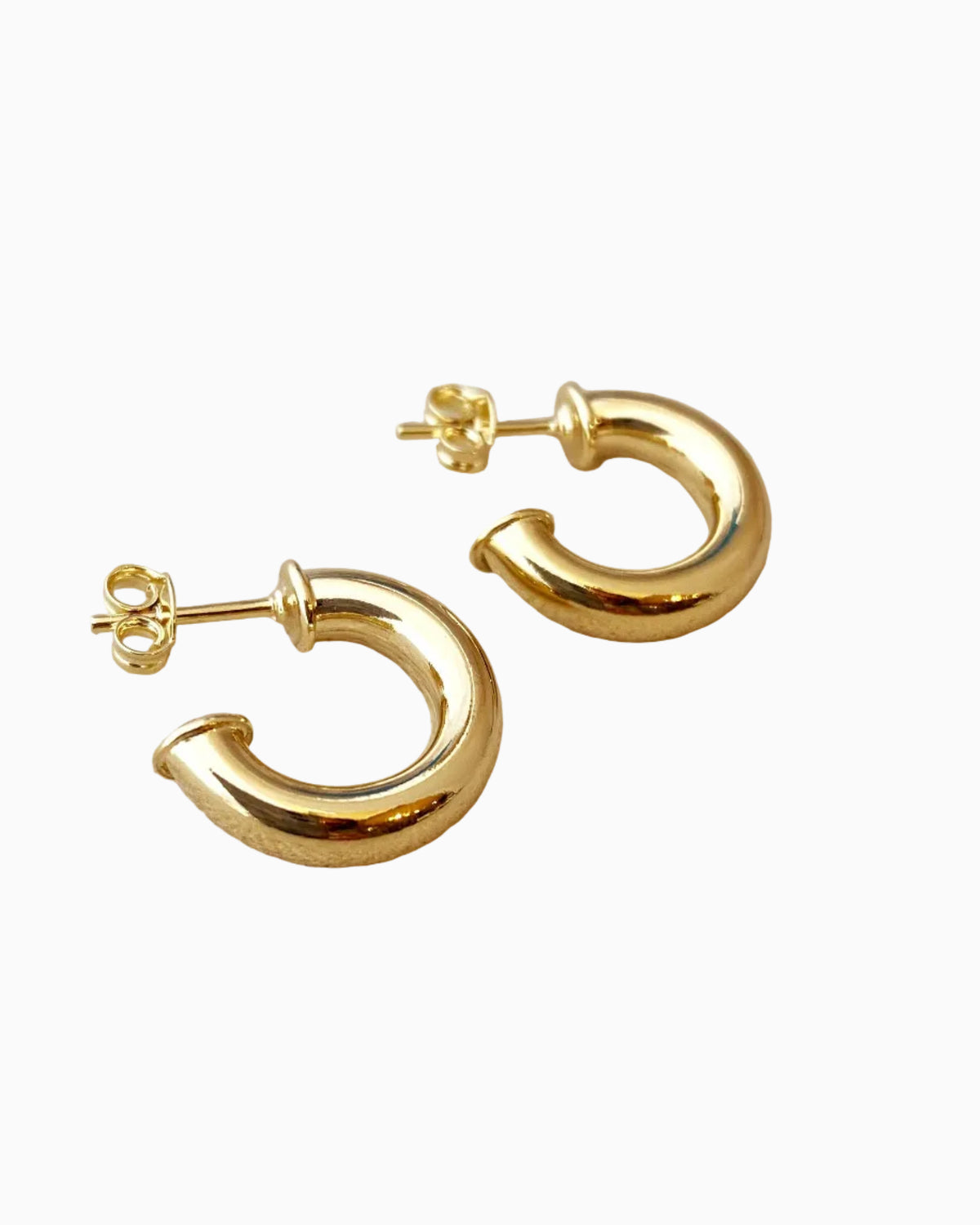 18k Gold Filled Mini Chubby C Hoop