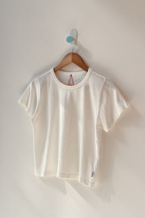 The Boy Tee in Vintage White