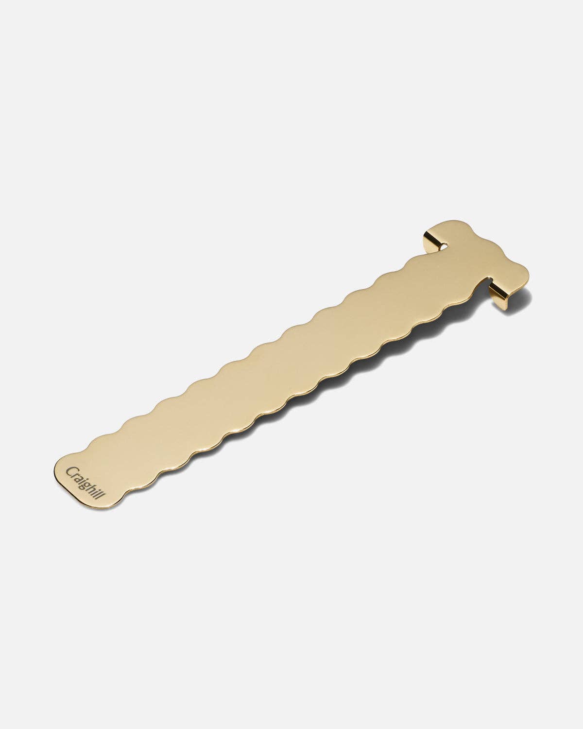 Perch Bookmark in Vapor Brass