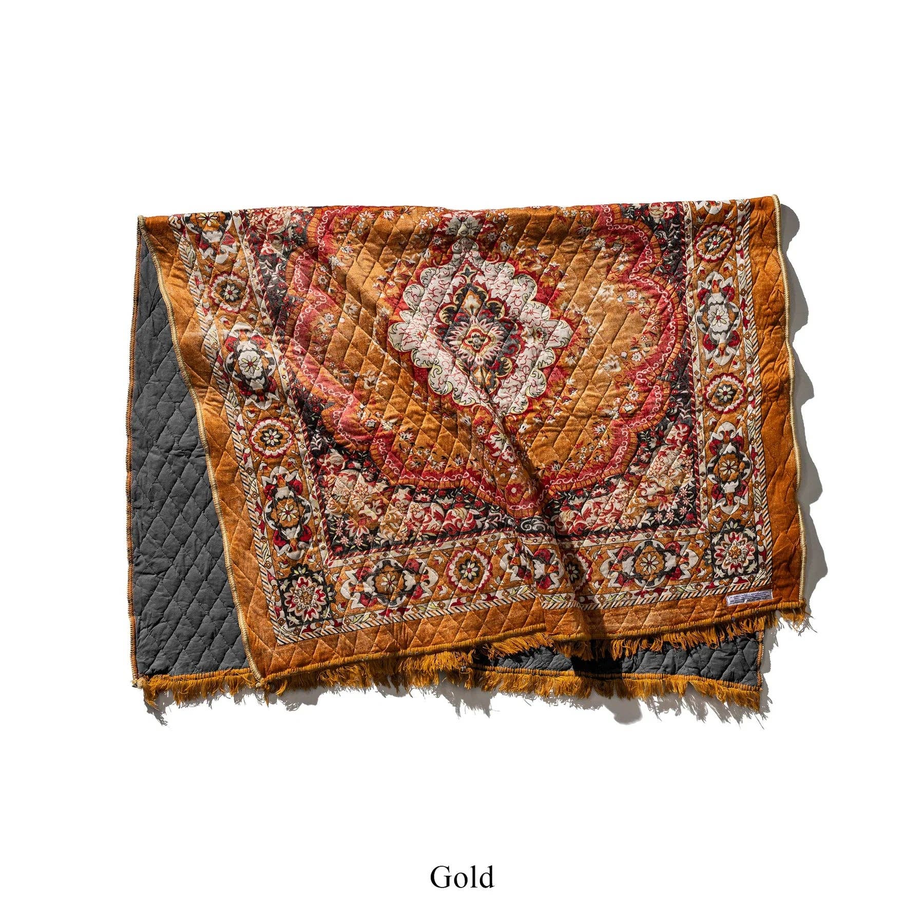 Indian Festival Rug in Gold