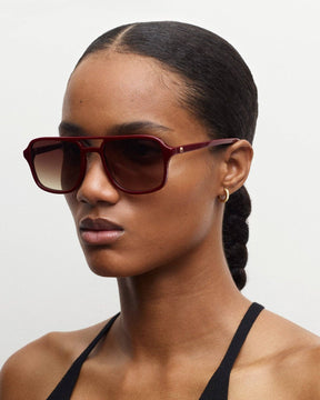 Jane Sunglasses in Modern Walnut
