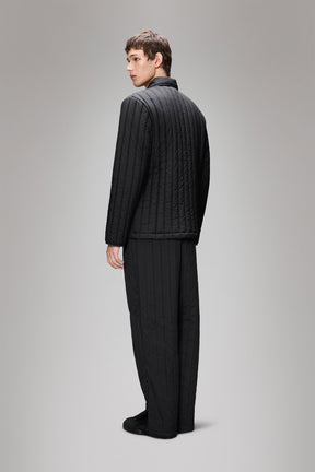 Banja Liner Overshirt in Black